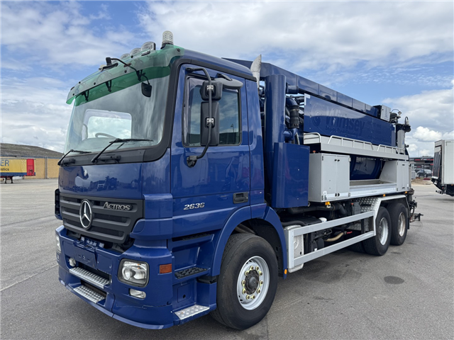 Mercedes Actros 2636 6x4 RHD Hvidtved Larsen Flexline 312