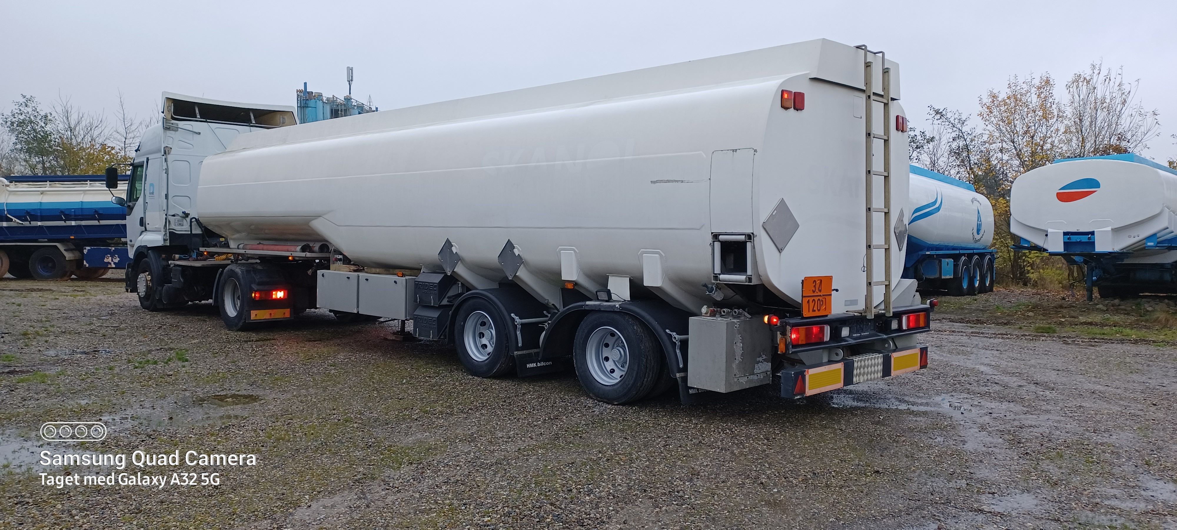 HMK BILCON, 41000 L ADR TANKTRAILER FUEL PUMPE