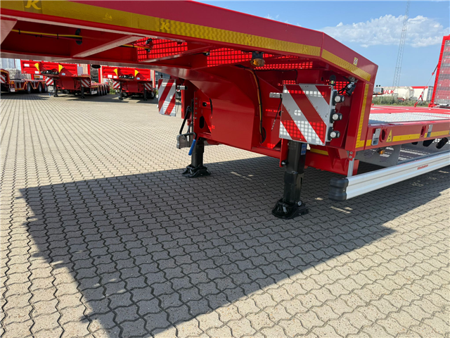 Kässbohrer SLS HS 3 – Hydraulisk mellemgulv Maskintrailer