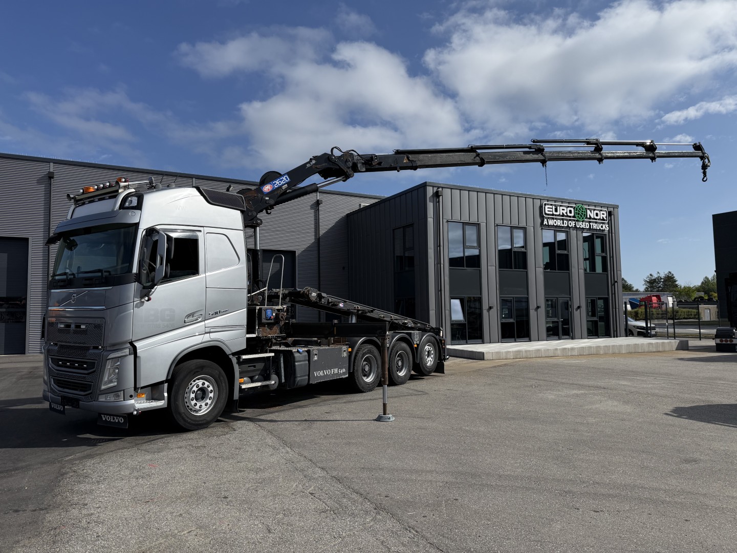 Volvo FH540 8x4*4 HMF 2620K5 RC Hejs / Kran Euro 6