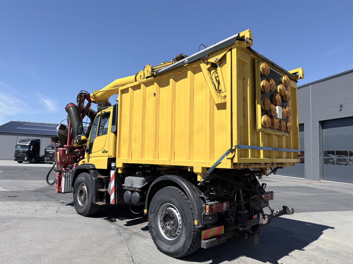 Unimog U500 4x4 / Dücker Tip / Sug / Slagleklipper