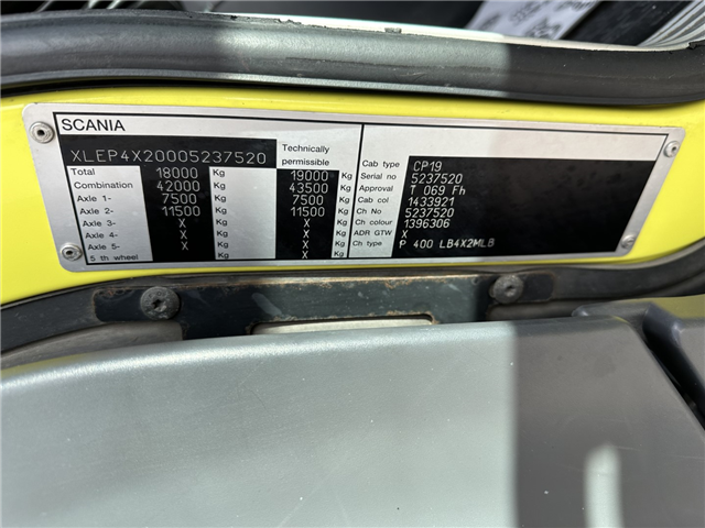 Scania P400 4x2 MLB Euro 5 Partikelfilter