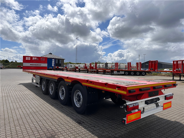 Kässbohrer SPA X4, Udtrækkelig Flatbed