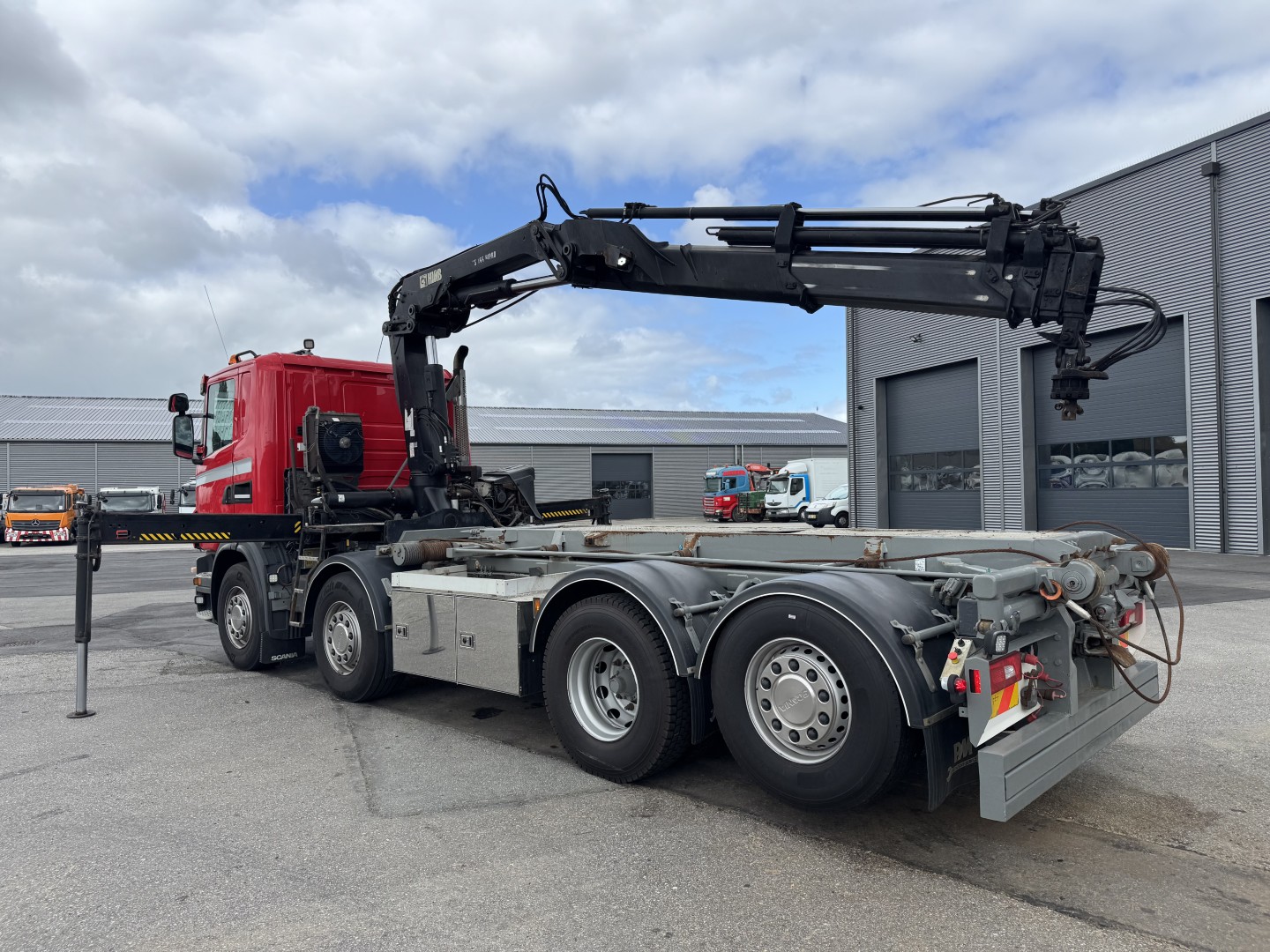 Scania G480 8x2*6 Hejs / Kran Hiab XS166-4