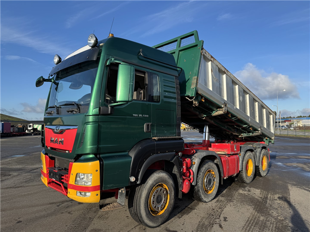 MAN TGS 35.500 8x4 Euro 6 Pendel tipper