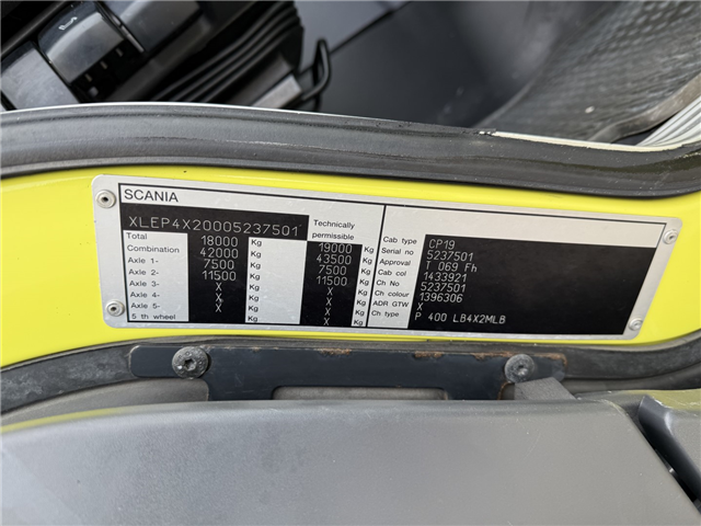 Scania P400 LB 4x2 MLB Euro 5 m/partikelfilter