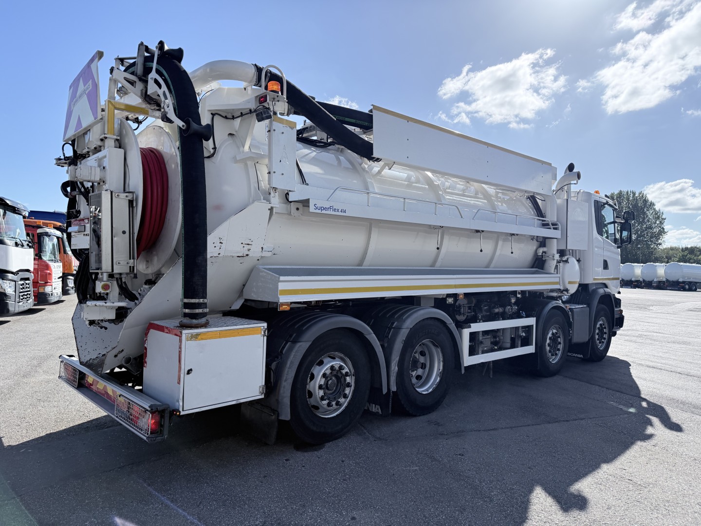 Scania G450 8x2*6 Hvidtved Larsen SuperFlex 414 6