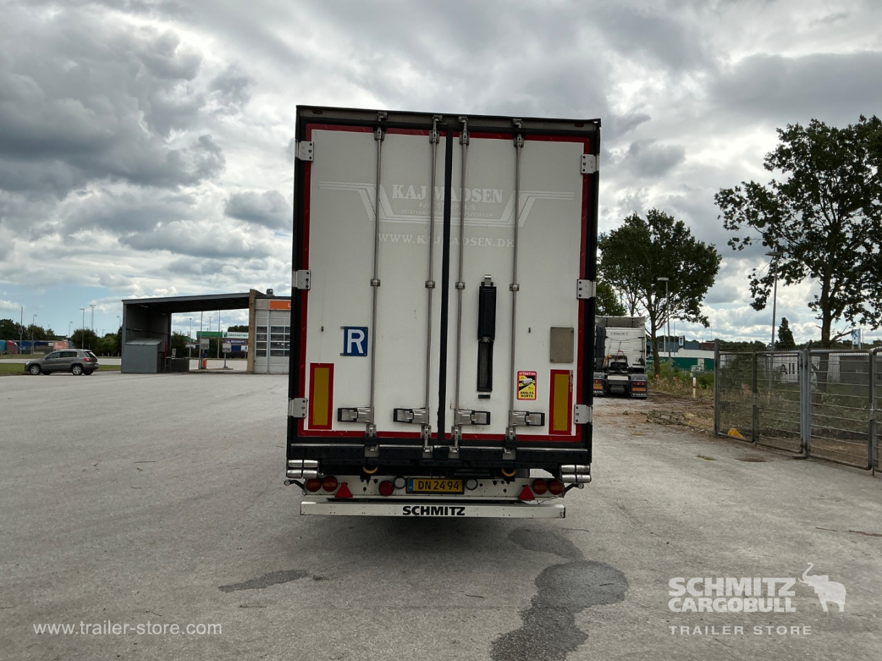 Schmitz Semi Reefer Meat hanging system