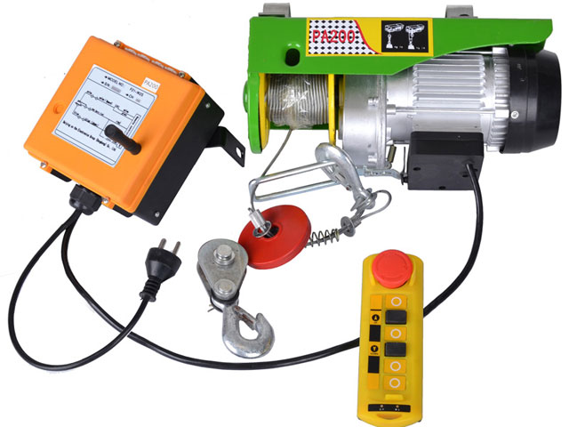 - Trækspil - 230 volt - op til 1200 kg