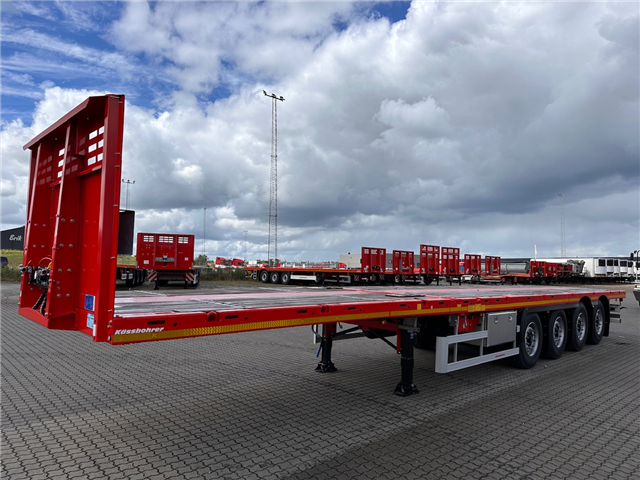 Kässbohrer SPA X4, Udtrækkelig Flatbed