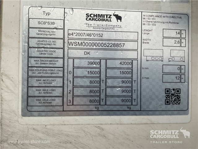 Schmitz Semi Reefer Multitemp Dobbeltdækk