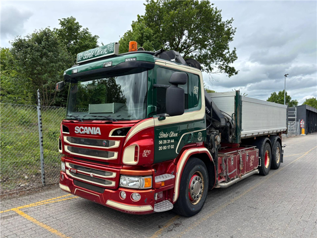 Scania P 410 LB6x2*4HNB Crane/tip