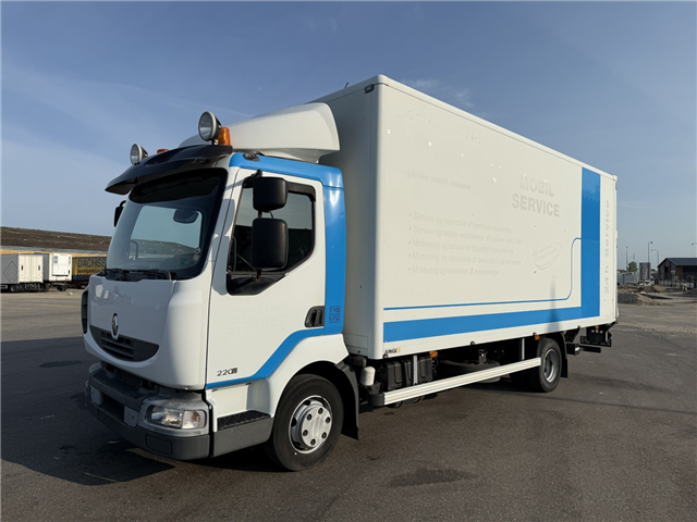 Renault Midlum 220 DXI 4x2 6,0 m Lukket Kasse