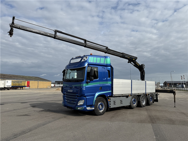 DAF CF 510 8x2*6 Fast Lad / Kran Palfinger PK 19.001 SLD