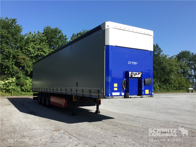 Schmitz Semi Curtainsider Standard , Foldedør højre