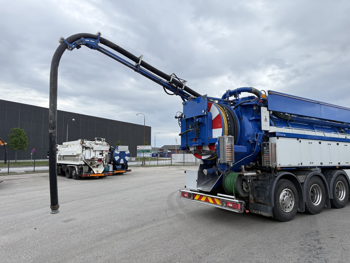 Scania R520 V8 Hvidtved Larsen RECycler 414 Euro 6