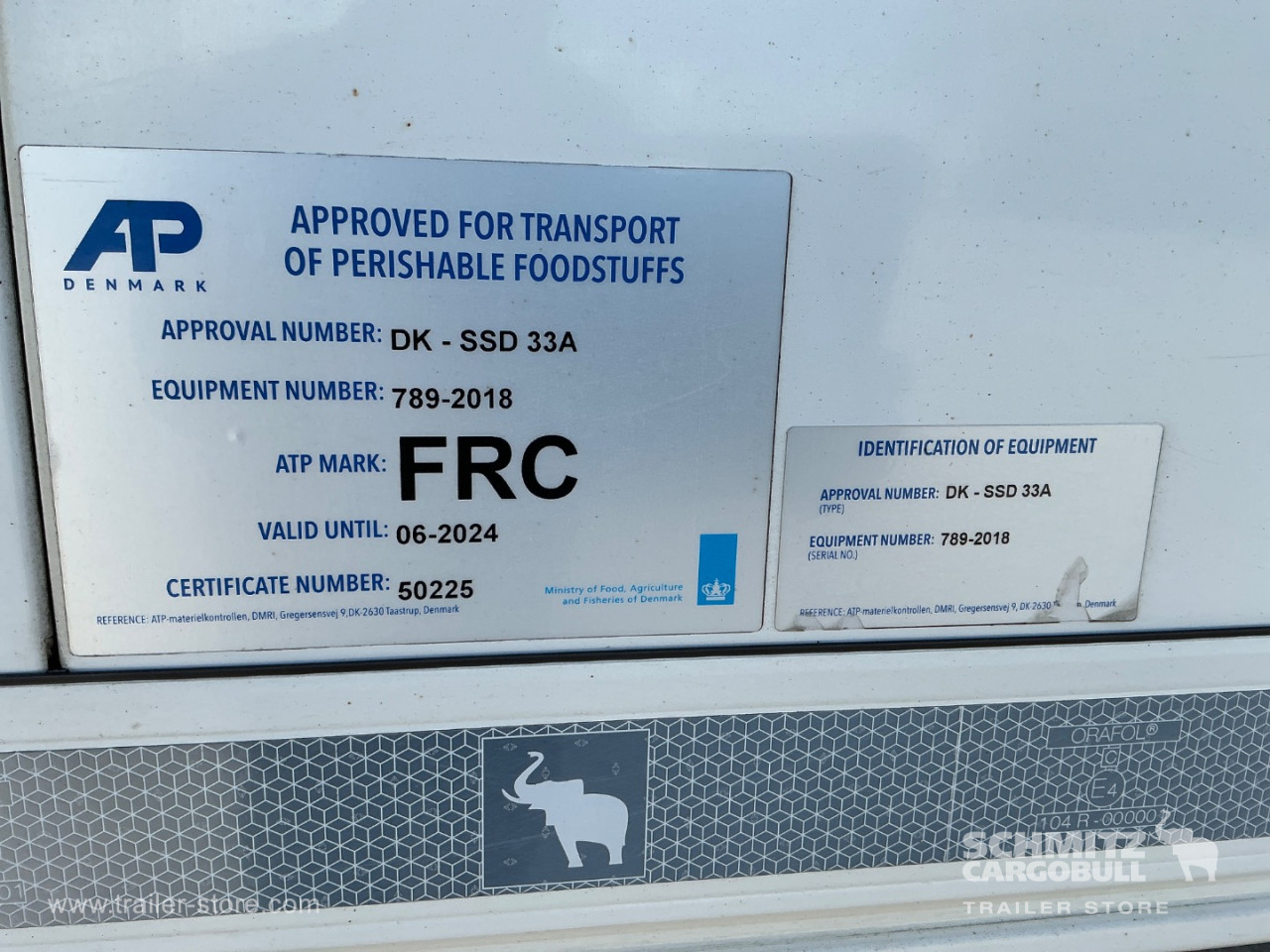 Schmitz Semi Reefer Standard Dobbeltdækk