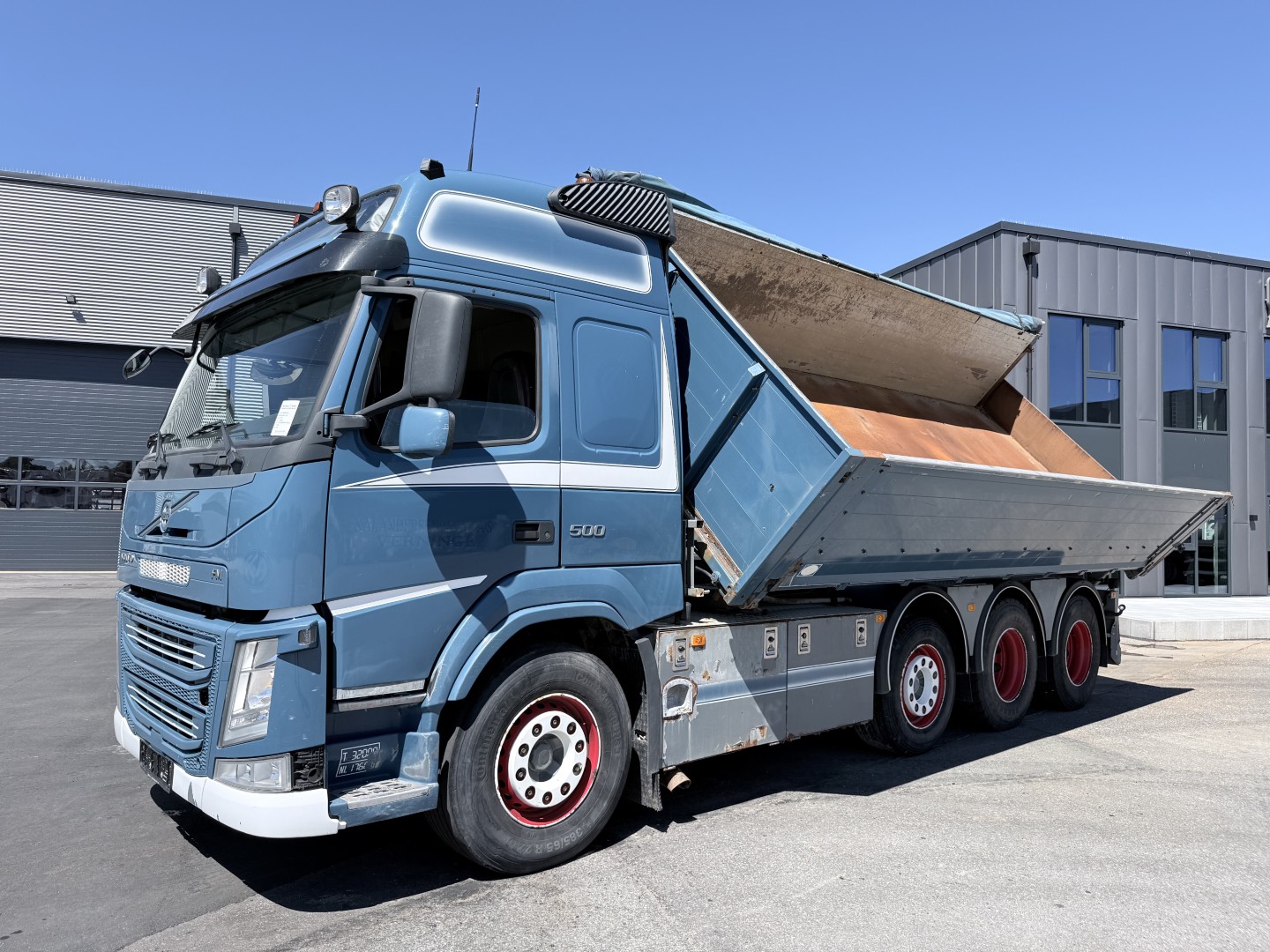 Volvo FM 500 8x4 Pushertridem Tipbil