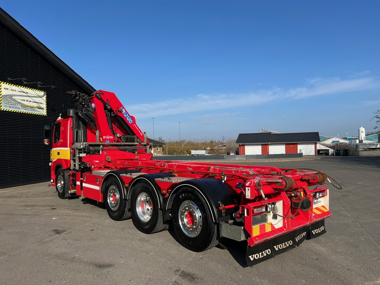 Volvo FM460 8X2*6 HMF 2120 Kran og hejs