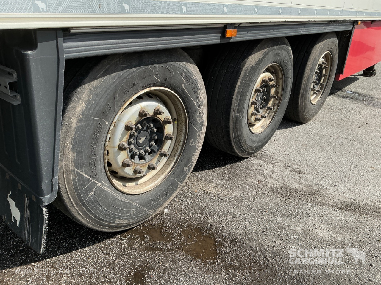 Schmitz Auflieger Tiefkühlkoffer Multitemp Dobbeltdækk Lift