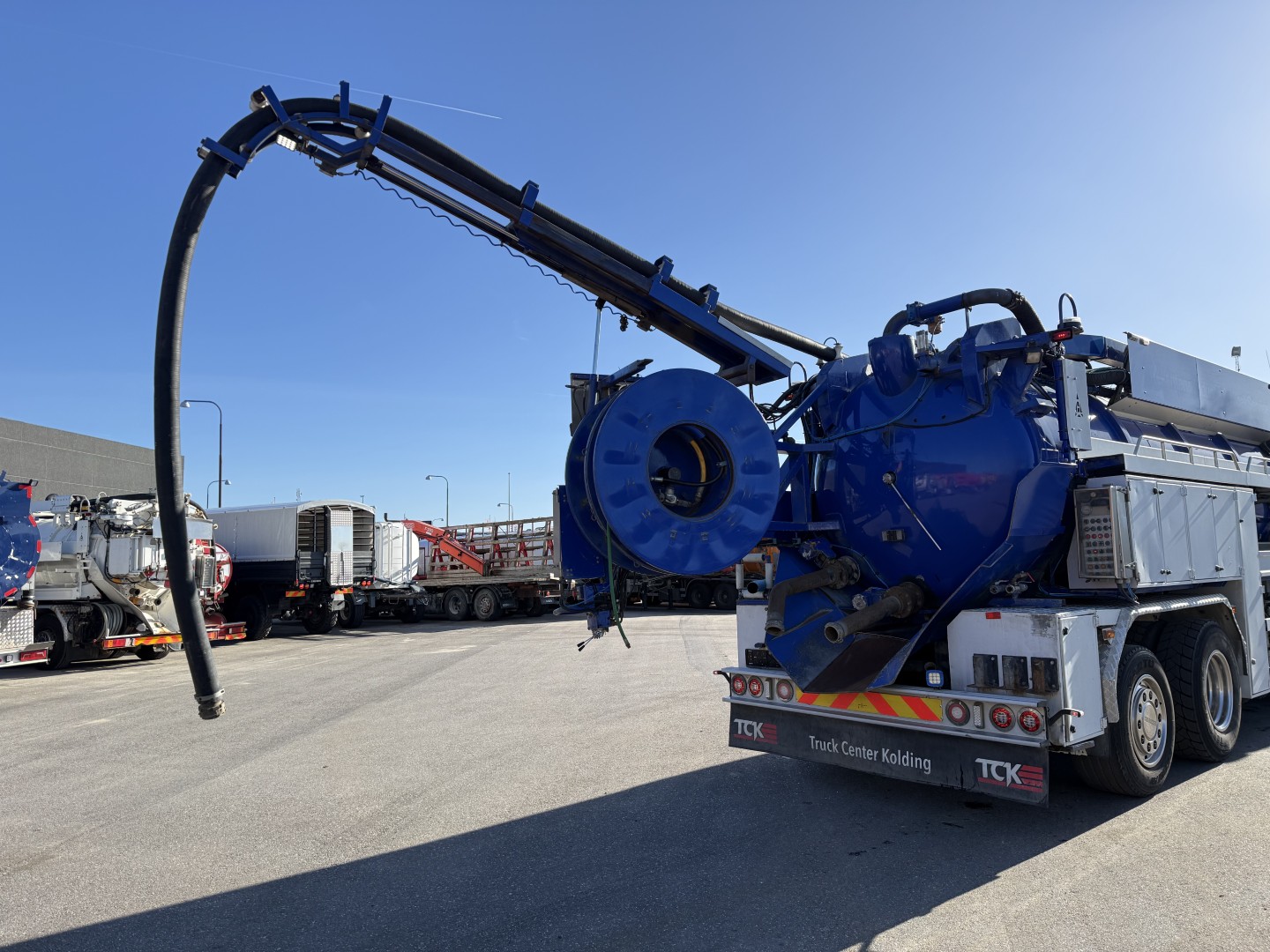 Scania P420 8x2*6 Hvidtved Larsen Flexline 414 Euro 5