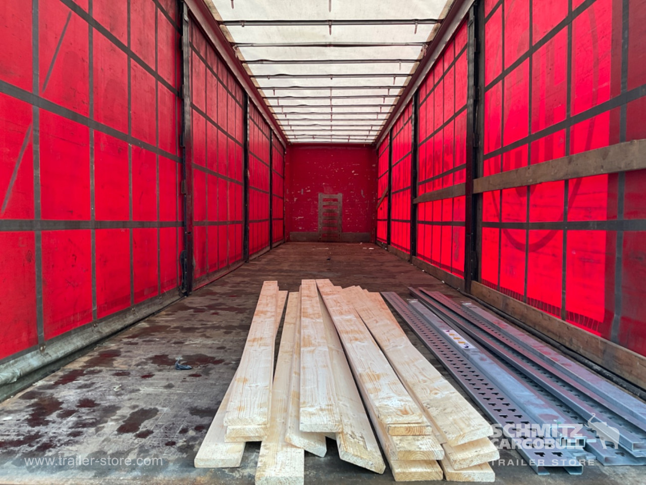 Semi Curtainsider Standard Holder til gaffeltruck