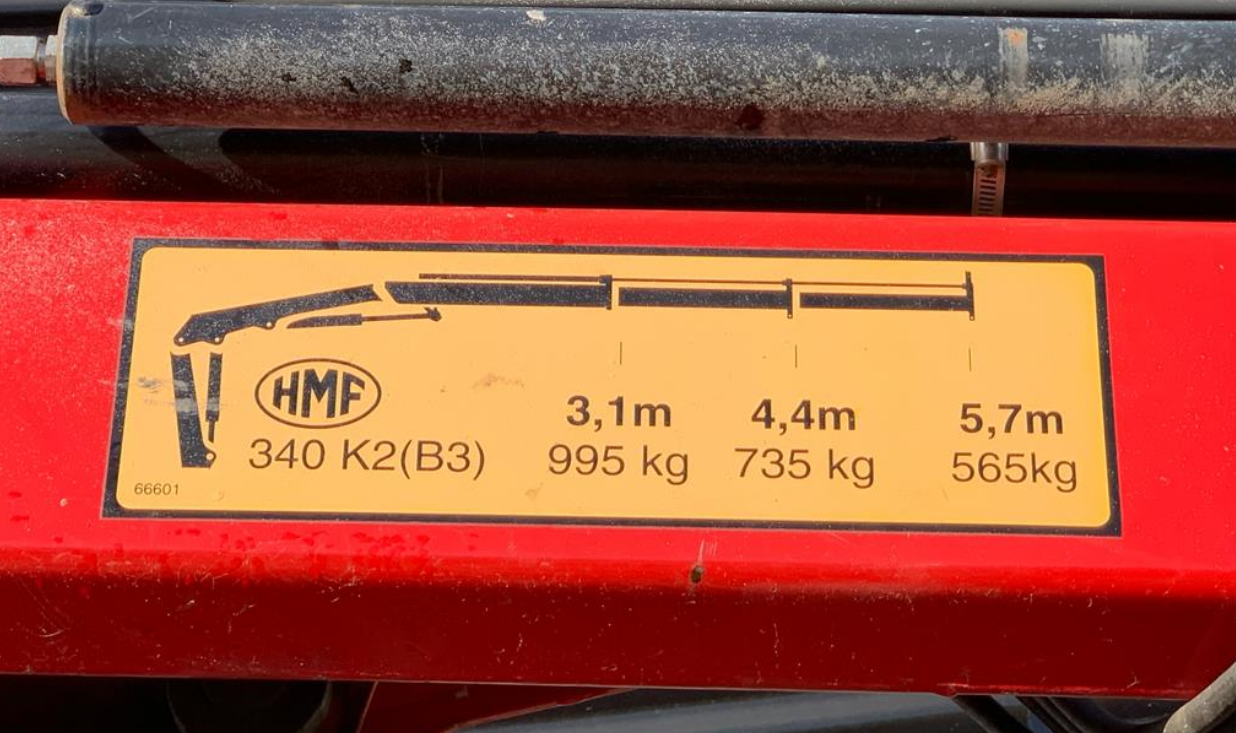 Iveco Daily 70C17C lad/kran