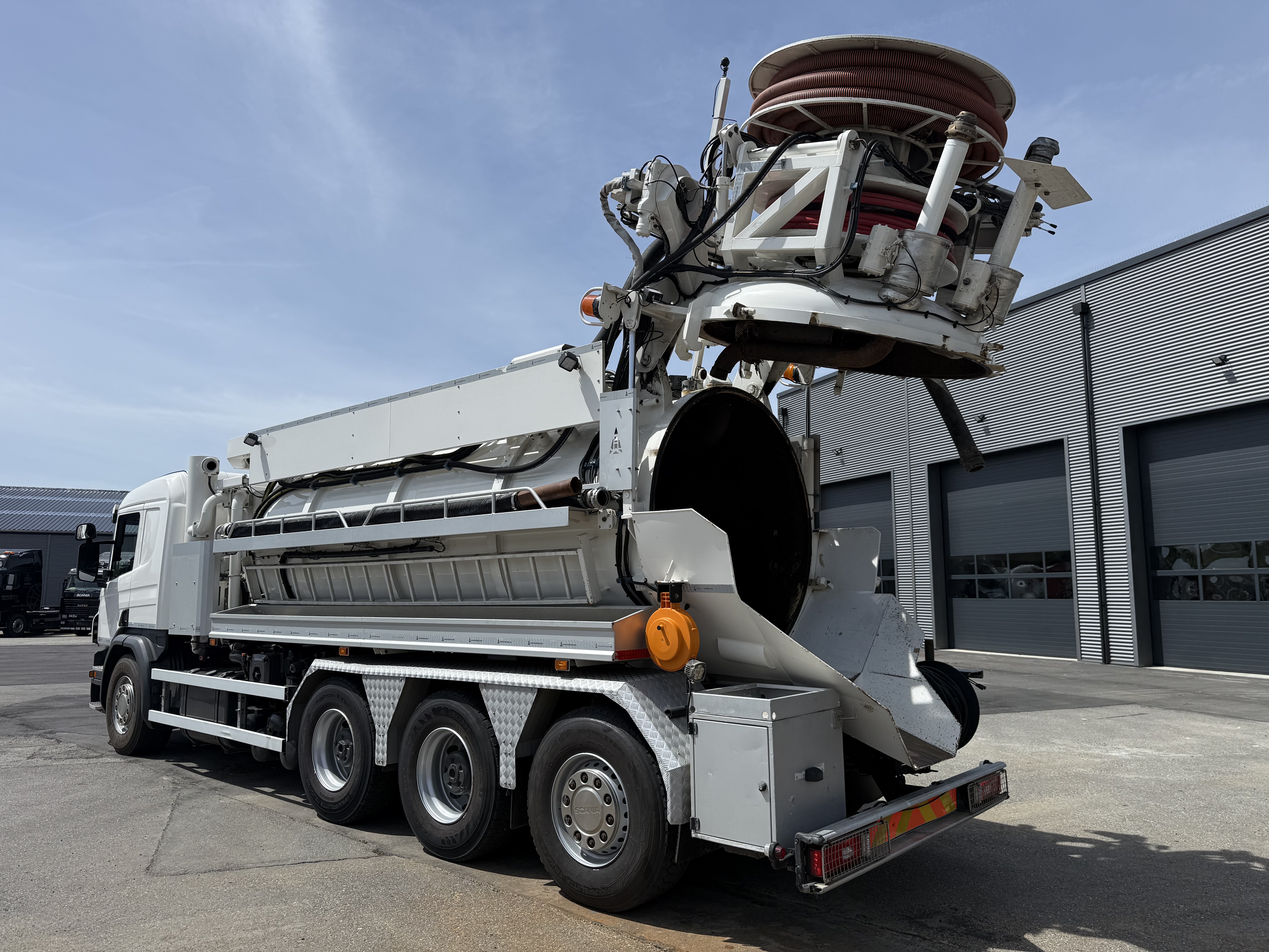 Scania P450 8x4*4 Hvidtved Larsen FlexLine 412 PED Euro 6