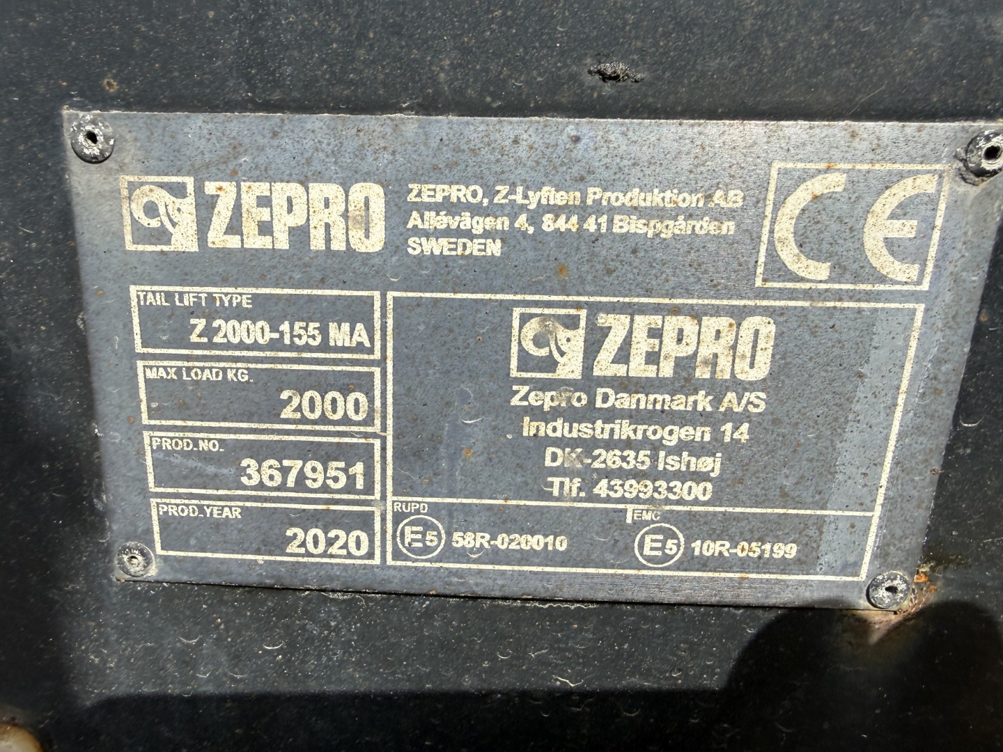 Volvo FL210 4x2 Euro 6