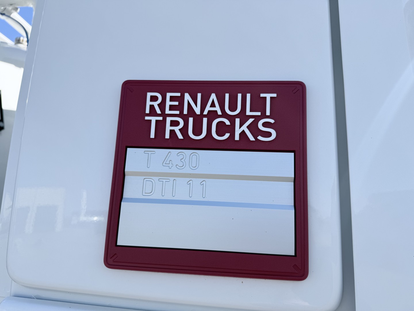 Renault T430 DTI 6x2 Hvidtved Larsen SLP 10.5 ADR