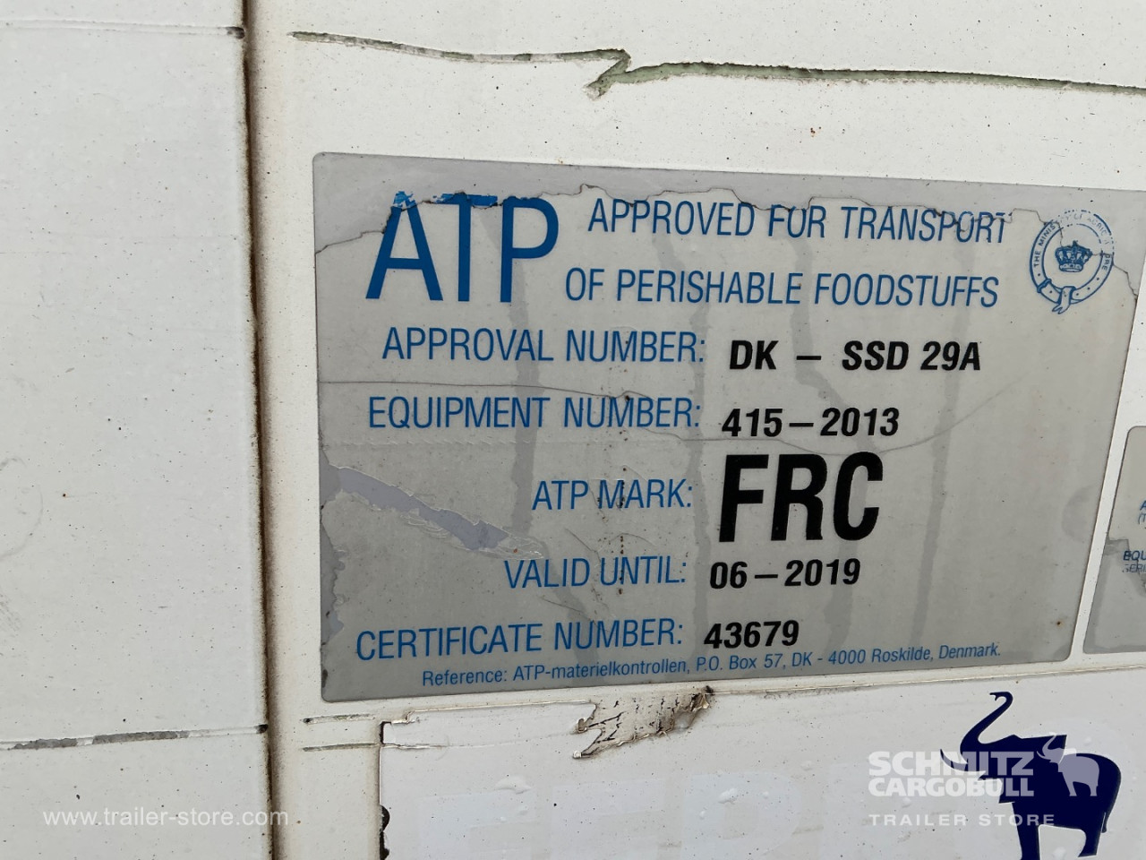 Schmitz Semi Reefer Standard Dobbeltdækk