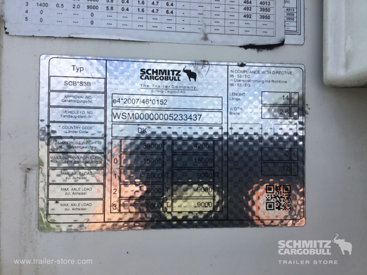 Schmitz Semi Reefer Multitemp Dobbeltdækk