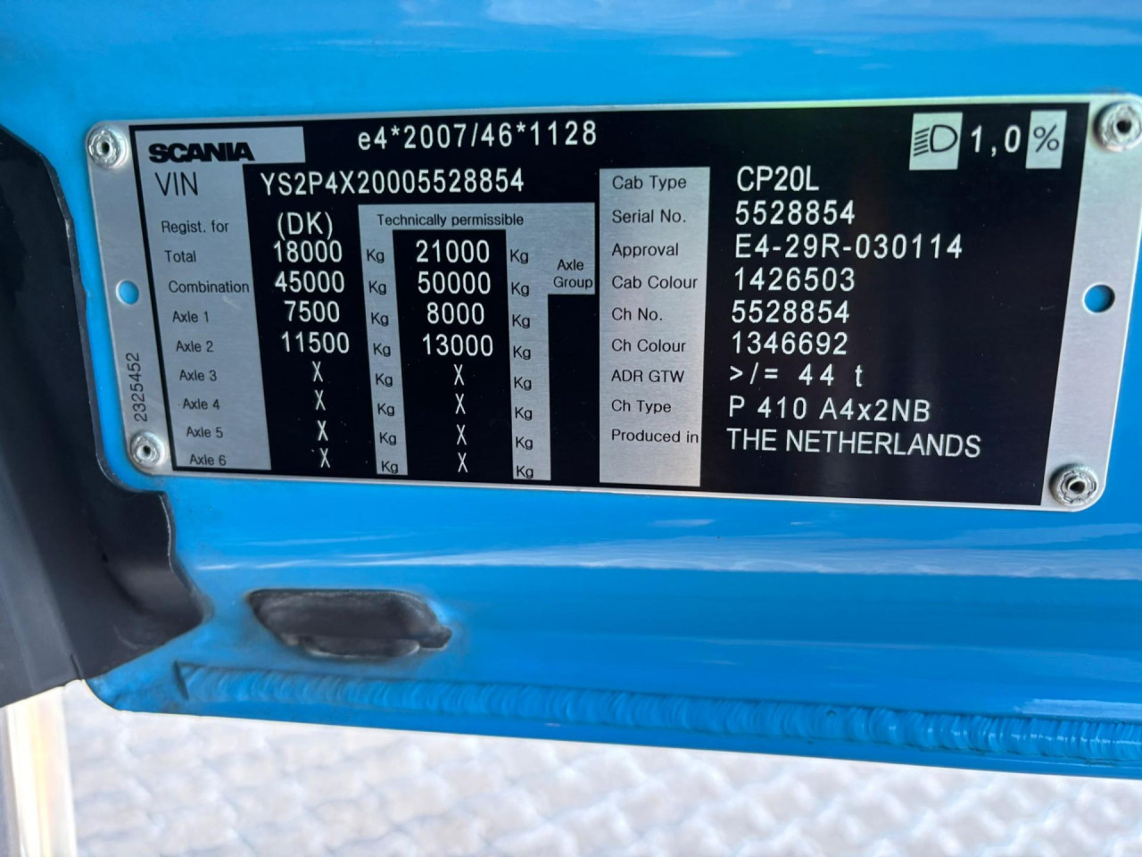 Scania P 410 A4x2NB