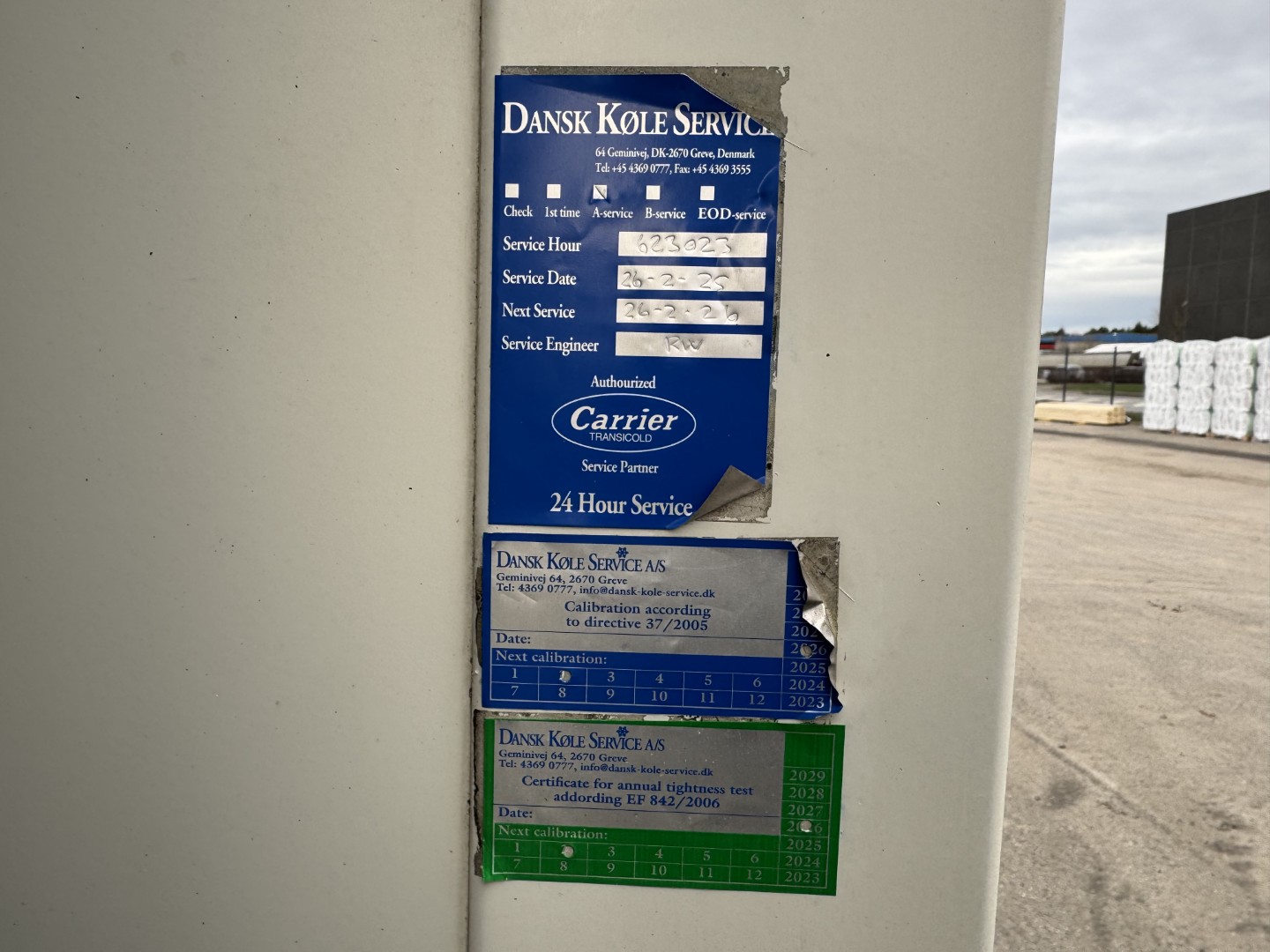 Volvo FE320 6x2*4 Frigoblock FK25SL 9.9 m kølekasse