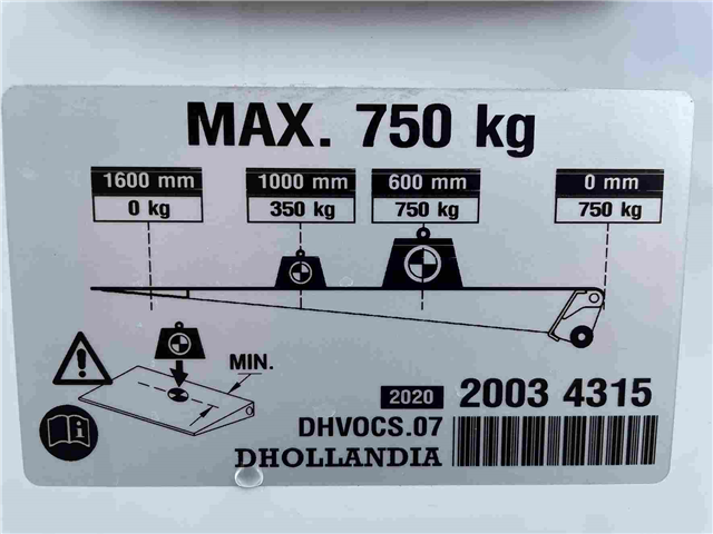 Renault Trucks Master - med DHOLLANDIA lift 750kg