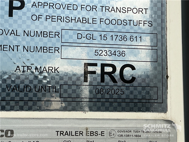 Schmitz Semi Reefer Multitemp Dobbeltdækk