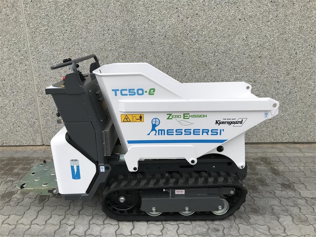 TC50-e Messersi eldumper nyttelast 500kg.