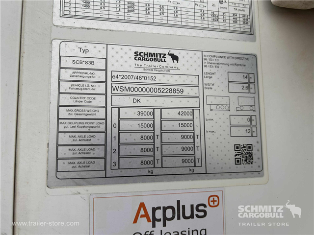 Schmitz Semi Reefer Multitemp Dobbeltdækk