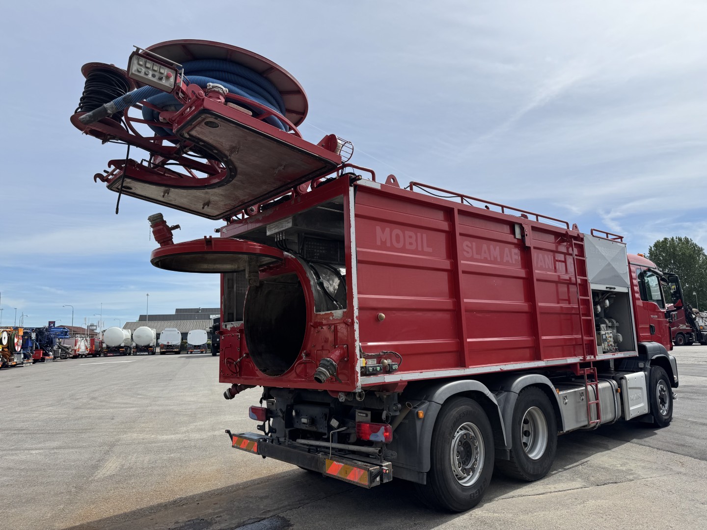 MAN TGS 26.360 6x4H*4 Wiedemann Rustfri ståltank