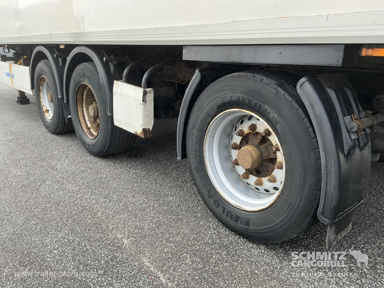 Krone Auflieger Trockenfrachtkoffer Lift