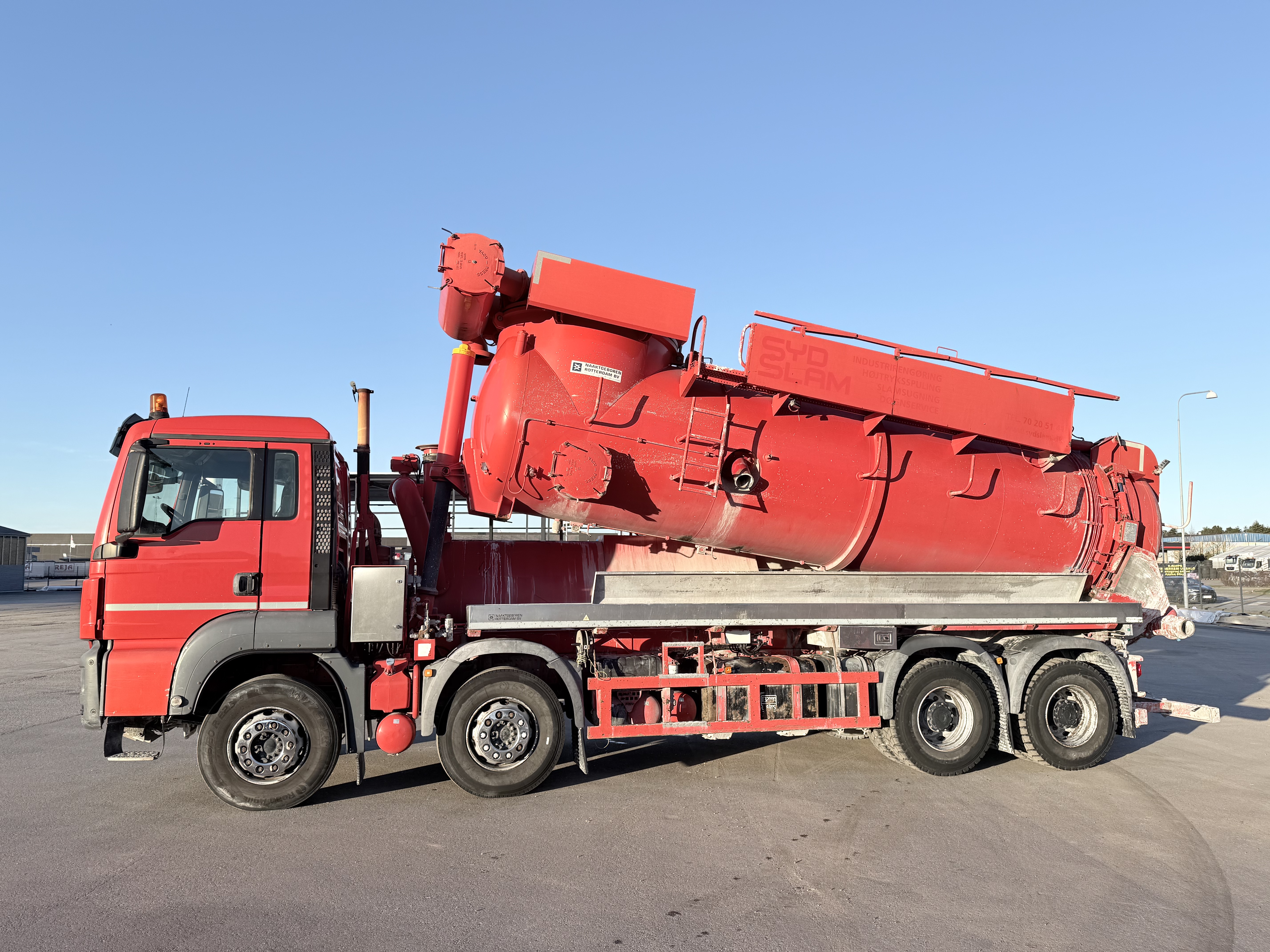 MAN TGS 41.400 8X4 BB Naaktgeboren VP-8000 - 14.000 L