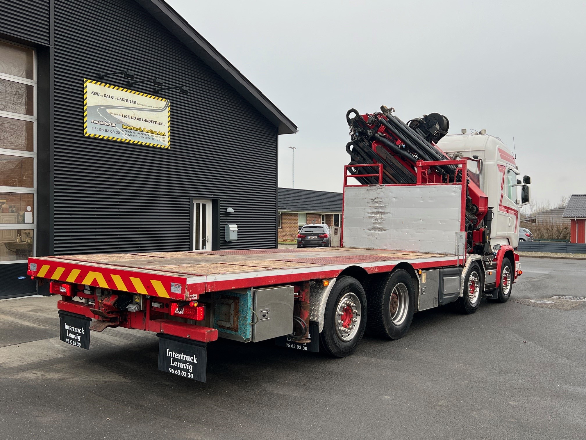 Scania R580 8X2*6 HMF 6020 OK6 + Jib