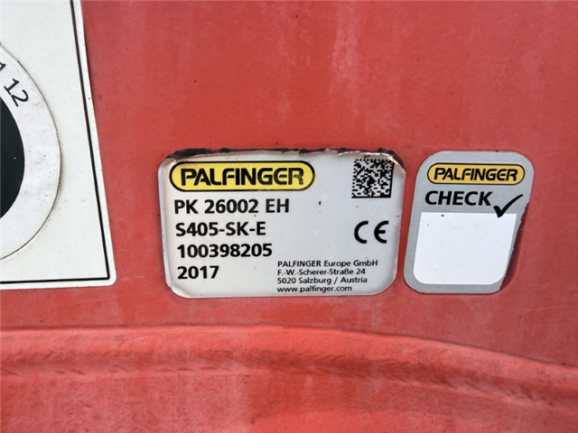 Palfinger PK 26002 EH K4 Fjernbetjening