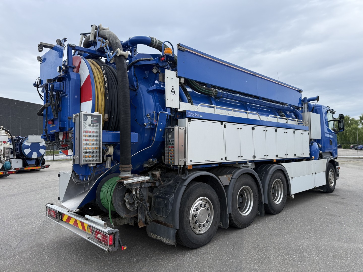 Scania R520 V8 Hvidtved Larsen RECycler 414 Euro 6