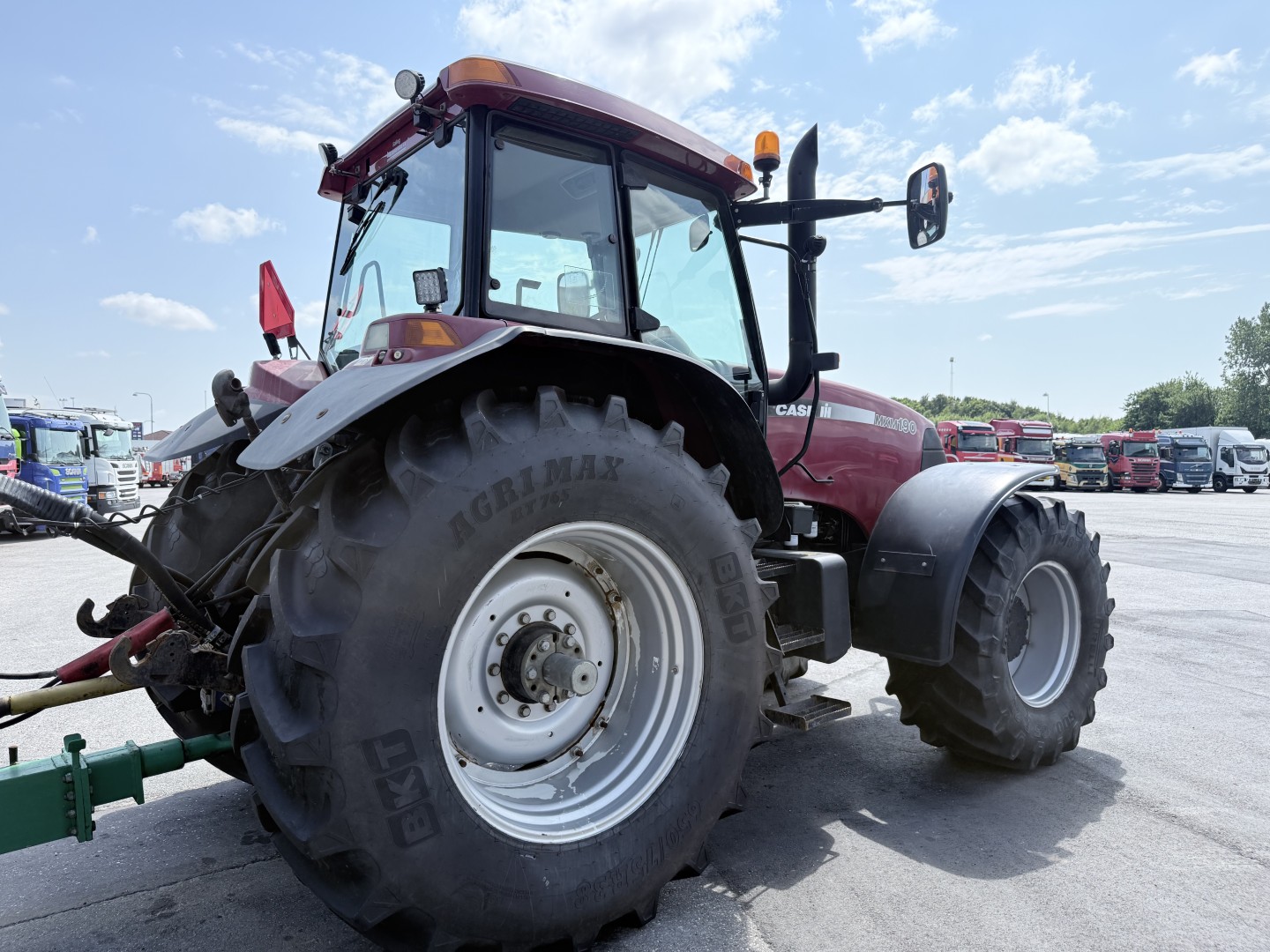 Case MXM190 - Samson Slamsugervogn 8000 L