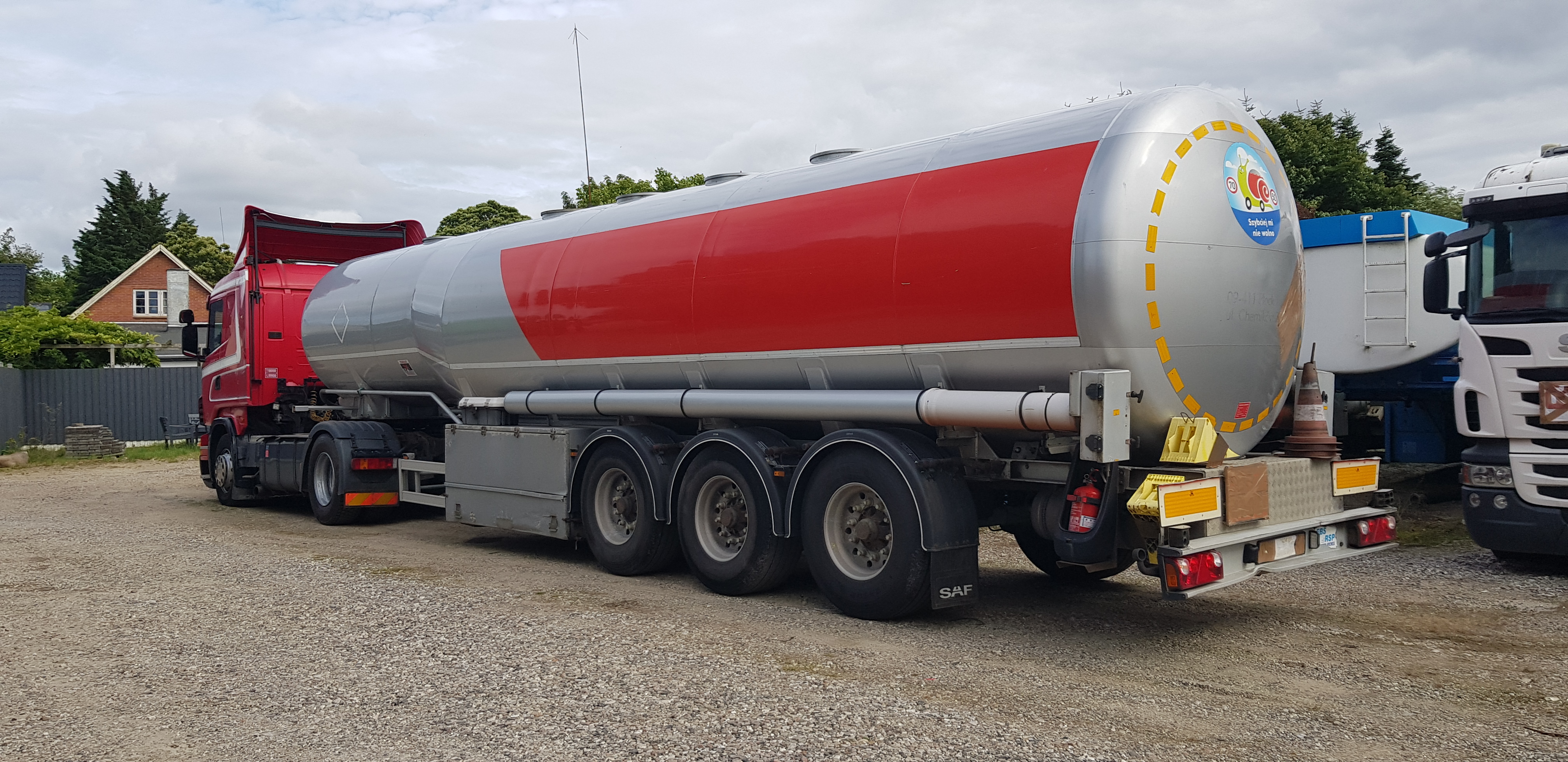 Kässbohrer 40000 Liter Tank Trailer Fuel Petrol ADR