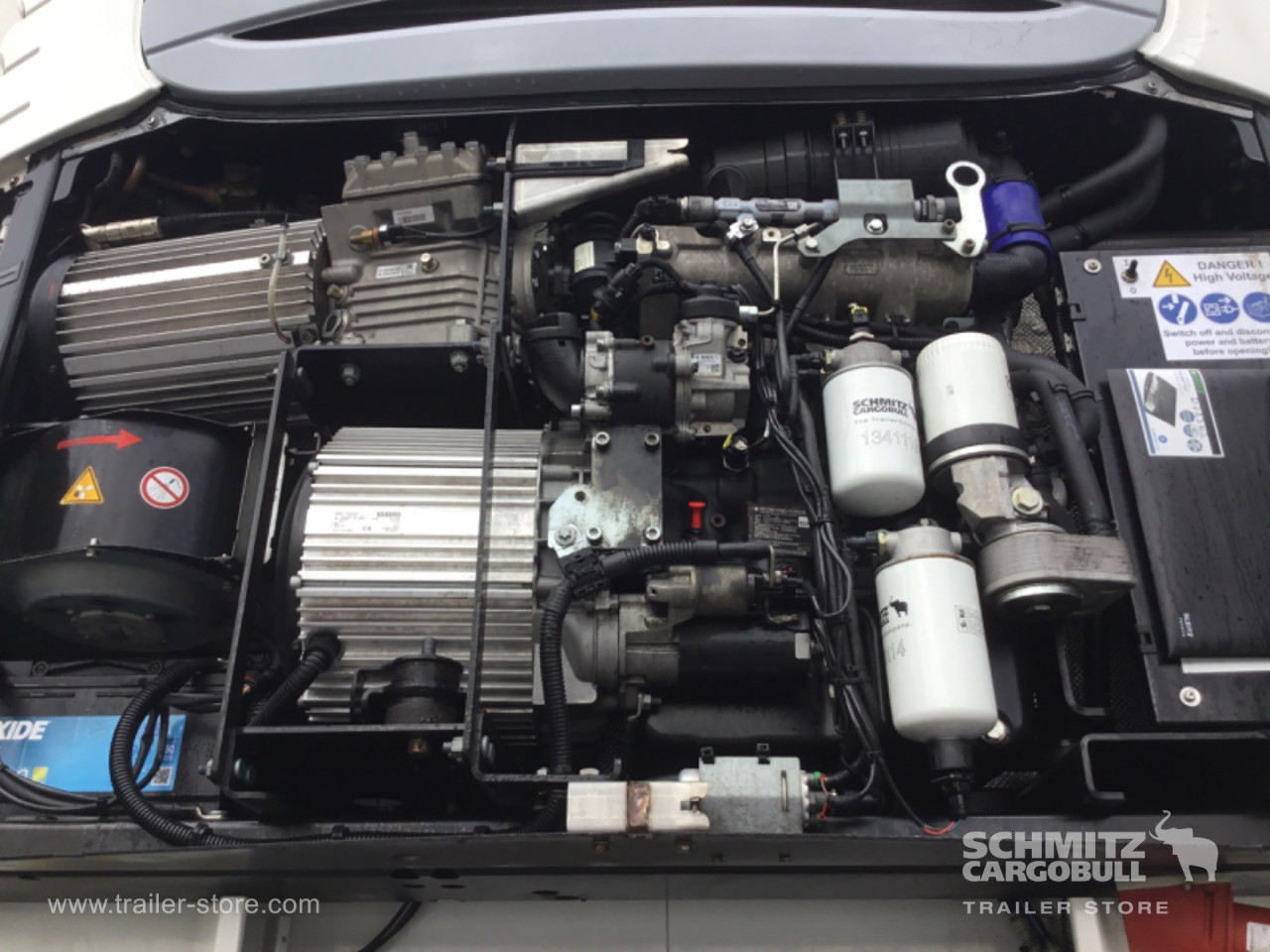 Schmitz Semi Reefer Meat hanging system