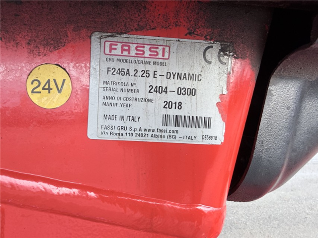 Fassi F245A.2.25 E-Dynamic Fjernbetjening