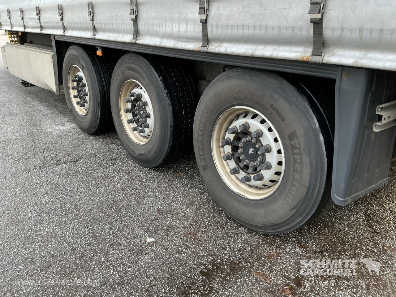 Schmitz Semi Curtainsider Standard , Foldedør højre