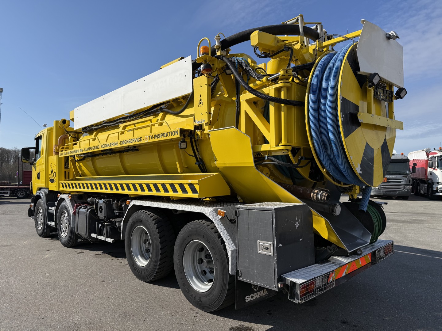 Scania G480 8x4 Hvidtved Larsen Flexline 413 Euro 5